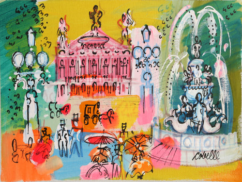 Palais Garnier with Fountain 2