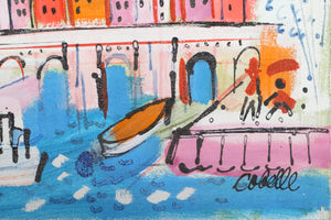 Paris Bridge with Boats