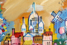 Sacre Coeur with Moulin Rouge 1