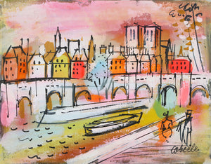 The Seine with a Boat 3