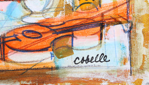 Still Life with Wine and Violin 9