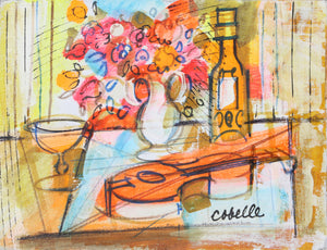 Still Life with Wine and Violin 9