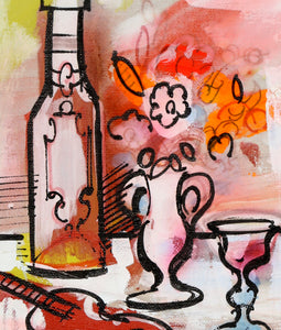 Still Life with Wine and Violin 6