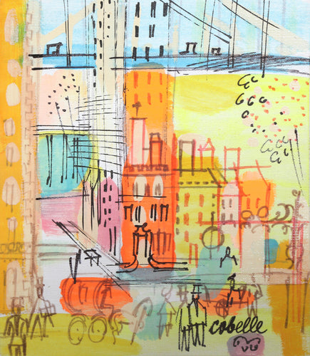 City Street Below Bridge 2