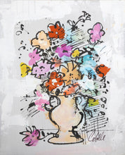 Vase with Flowers (Red and Purple)