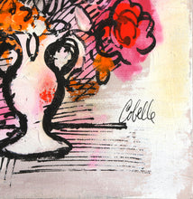 Vase with Flowers (Red and Pink)