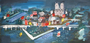 Paris Bridges at Night 2