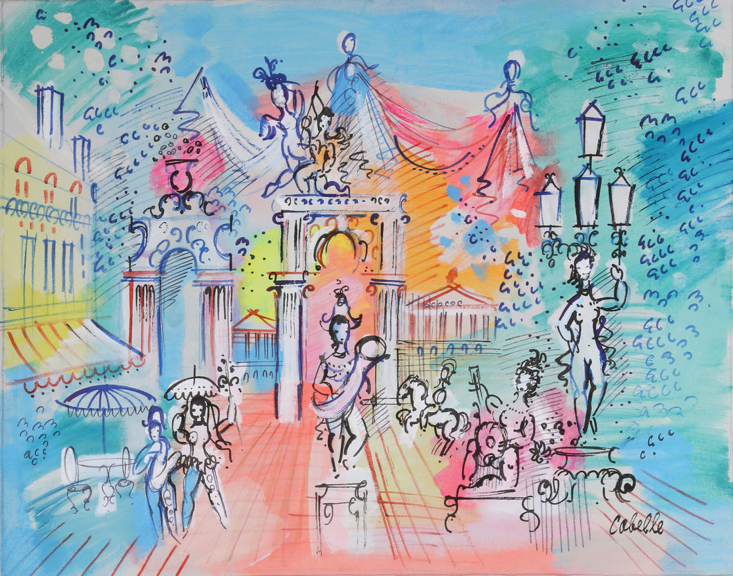 Paris Street Statues