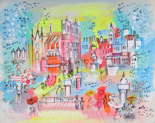 View of Notre Dame and Bridge 1