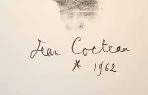 Empreinte. La main droite de Jean Cocteau