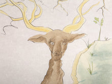 Le Cerf se voyant dans l'eau