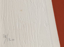 Red, Blue and Black Composition