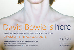 David Bowie Exhibition Poster