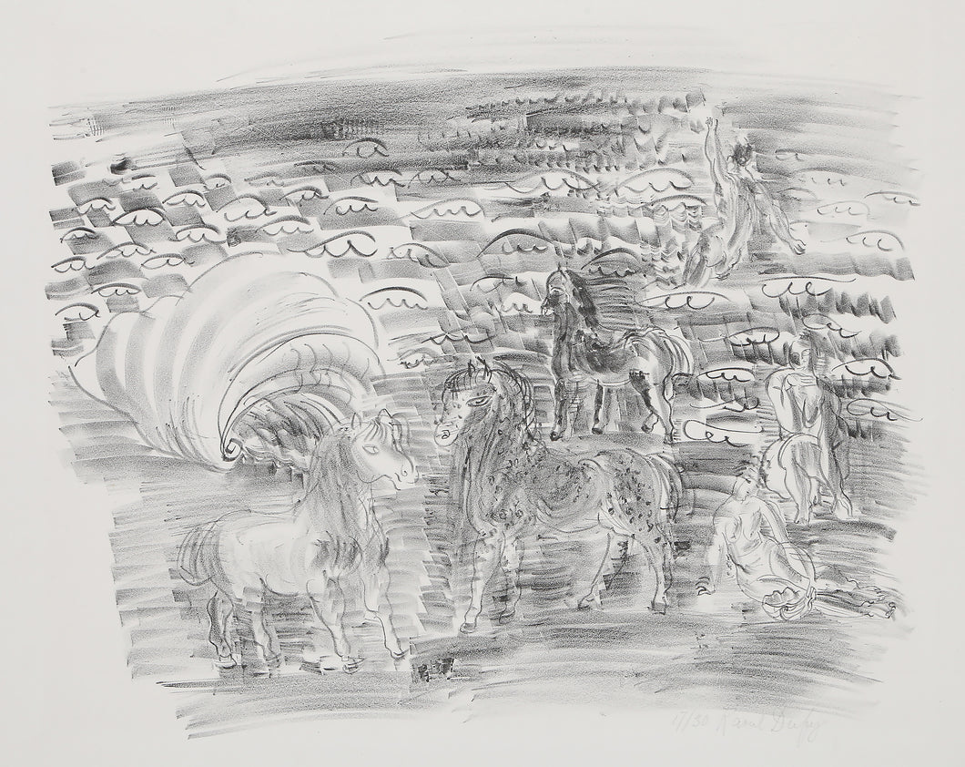 Little Horses, Bathers and Seashell Petits Chevaux, Baigneuses et Coquillage