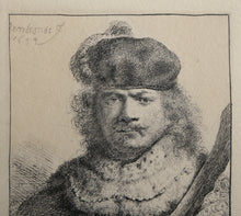 Self Portrait with Raised Sabre