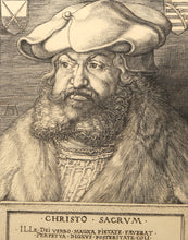 Portrait de Frederic III, Electeur de Saxe