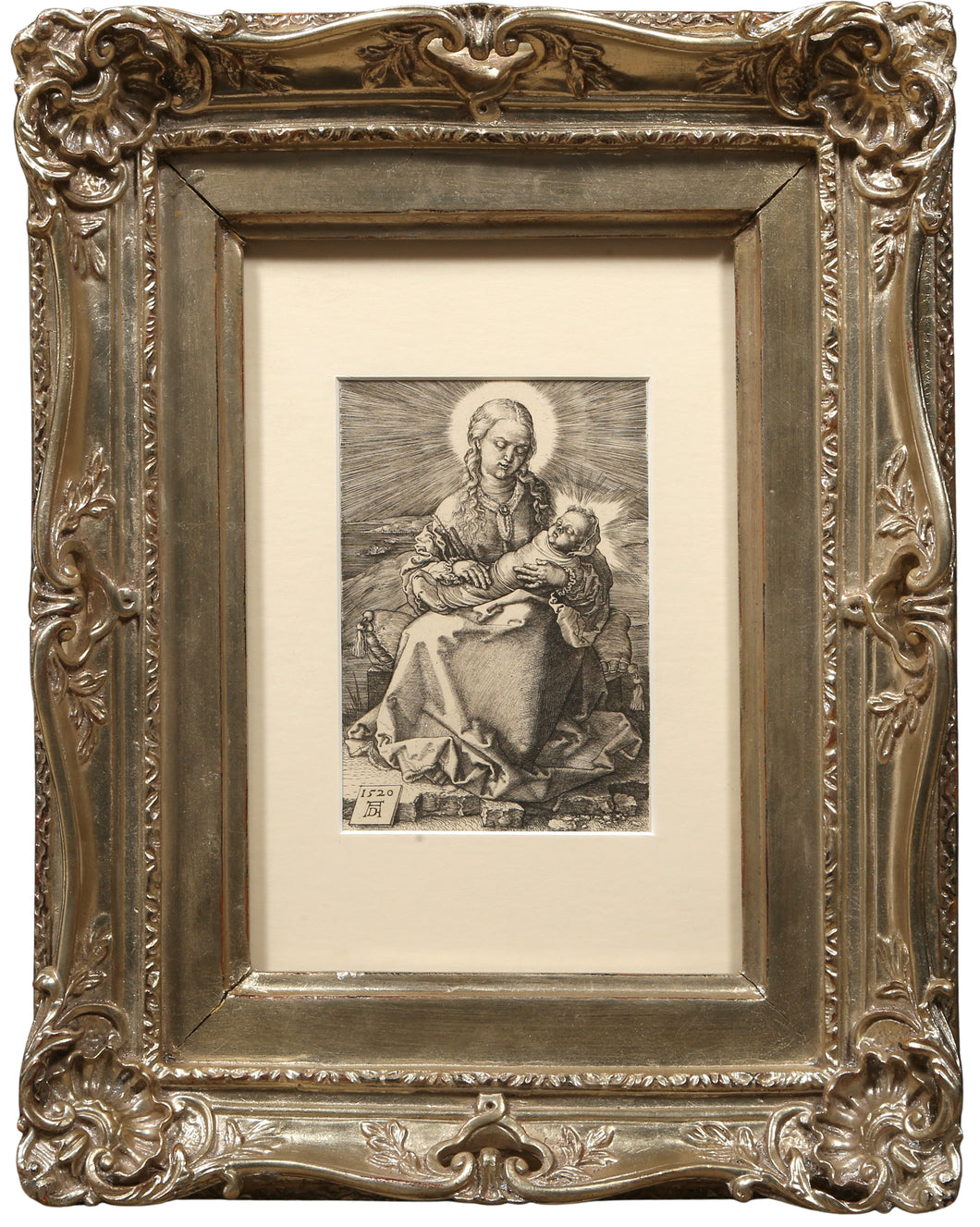 La Vierge avec l'Enfant Jesus Emmaillotte