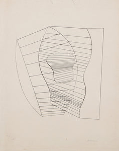 Abstraction II (plate, folio 11) from 23 Gravures