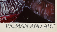 Woman and Art Exhibition Poster
