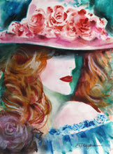 Flower hat Lady