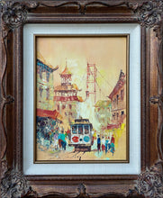 SF Cable Car in Chinatown