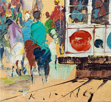 SF Cable Car in Chinatown