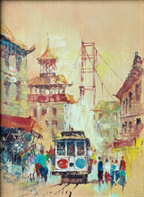 SF Cable Car in Chinatown