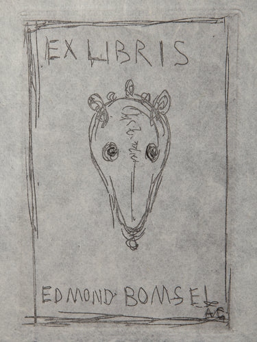 Ex Libris Edmond Bomsel