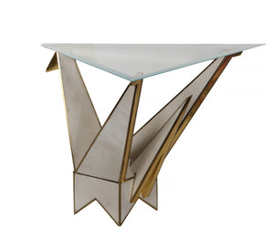 Origami Crane Side Table