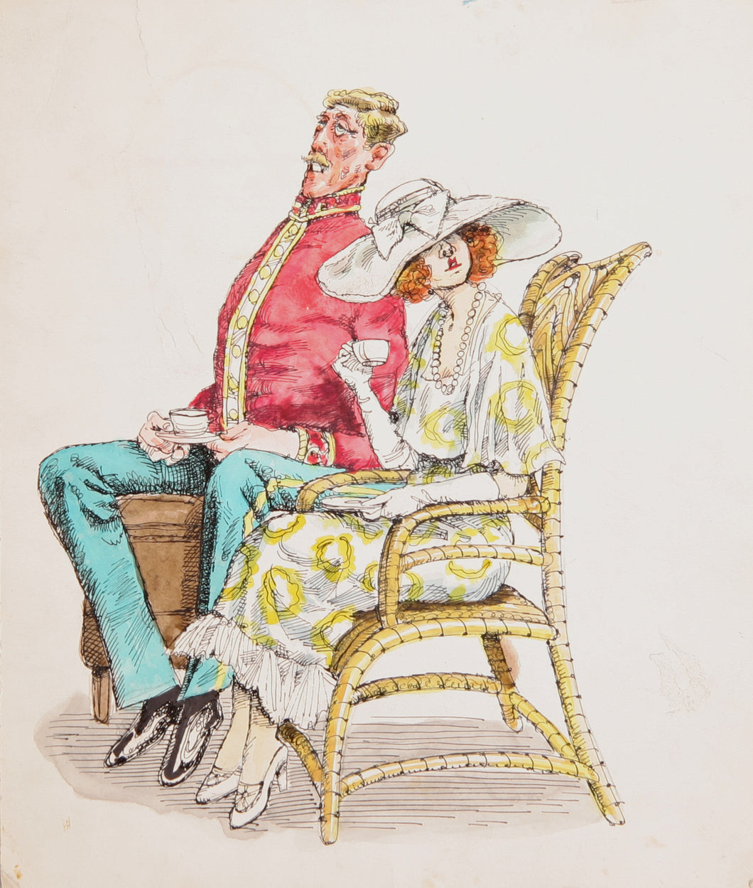 English Couple / Tiger Circus Tamer