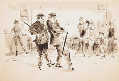 Mr. Chevalier and Mr. Holloway (Music Hall Turn) II