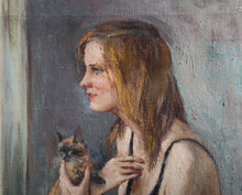 Woman with Cat