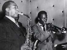 Charlie Parker and Miles Davis