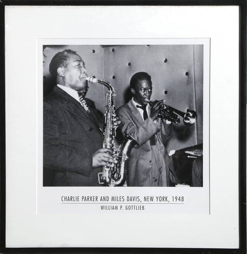 Charlie Parker and Miles Davis