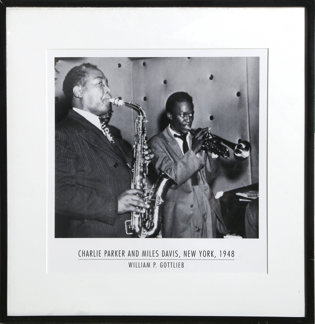Charlie Parker and Miles Davis