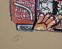 Saskia Down the Metro