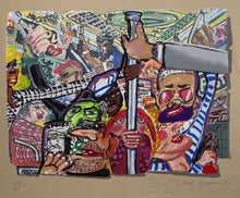 Saskia Down the Metro