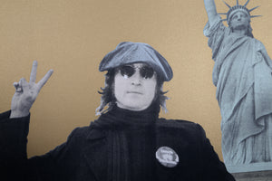 John Lennon - Peace and Freedom Beige