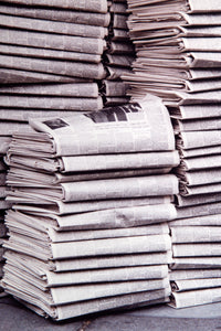 Newspaper Stack