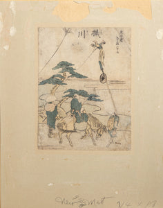 Kakegawa, from the series "Fifty-three Stations of the Tokaido