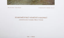 The Starometsky Square and Town Hall in Prague