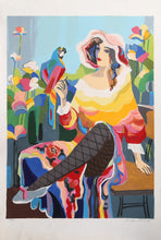 Lady with a Parrot