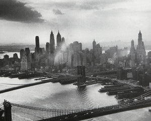 East River and Foggy New York