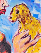 Girl and Dog