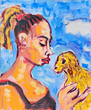 Girl and Dog