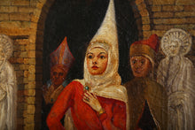 Woman Wearing a Hennin