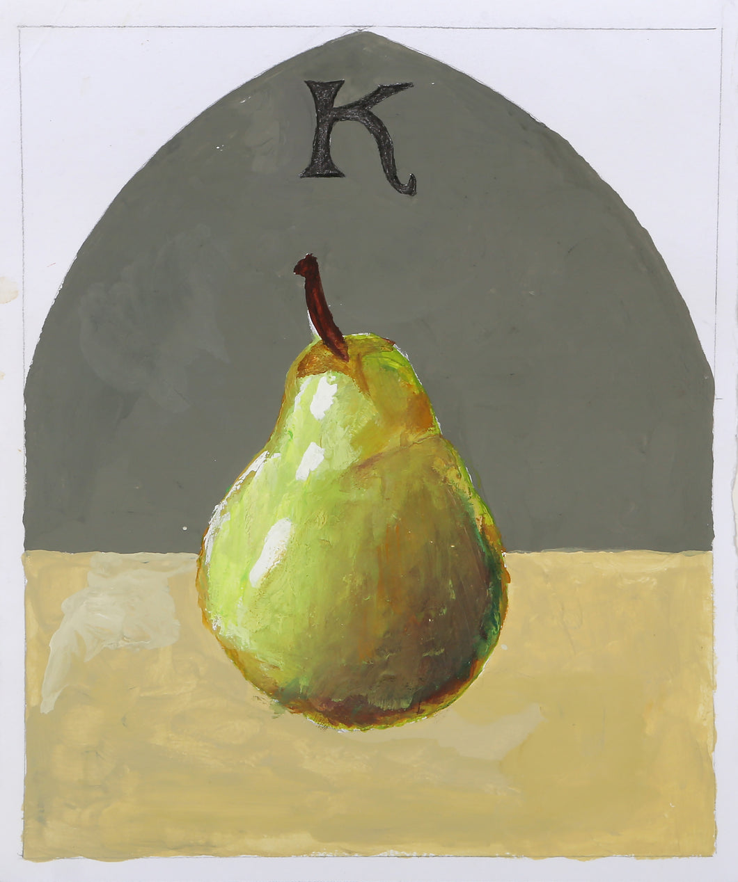 Pear Still Life