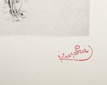 Figure Below Stained Glass