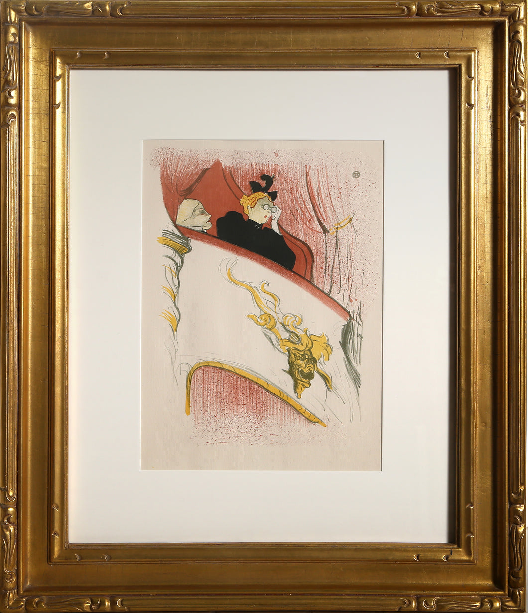 La Loge a Mascaron Dore, Program for the Play, “Le Missionaire” from Philadelphia Museum of Art Portfolio