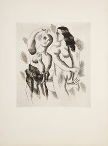 Deux nus Dansant